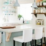 Small Kitchen Design {Beach Cottage} - The House of Silver Lini