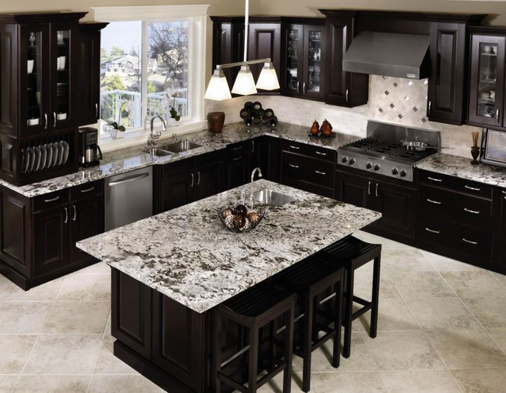 48+ Beautiful Stylish Black Kitchen Cabinets Inspirations .