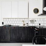 Dark minimalist kitchen inspiration - cate st hi