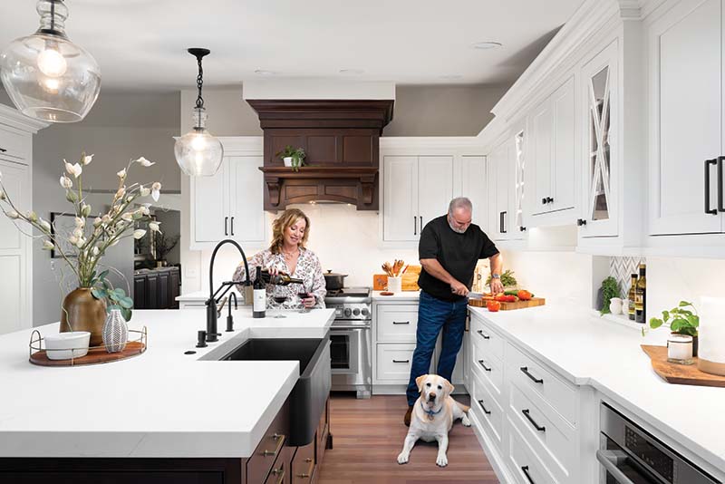 A Look Inside a Highland Township Couple's Dream Kitch