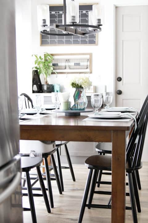 Room Refresh Reveal: Kitchen Eat-In Area | Stacie's Spac