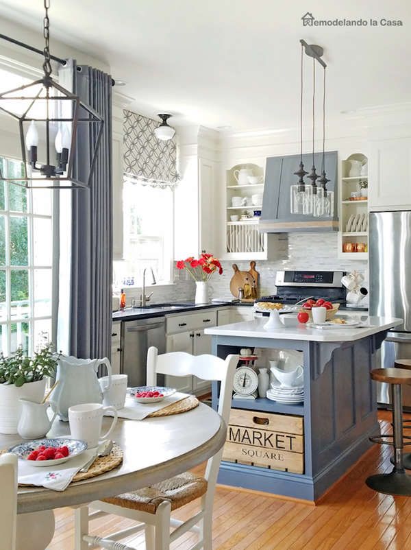 15 Fresh Takes on the Eat-In Kitchen | Kitchen style, Farmhouse .