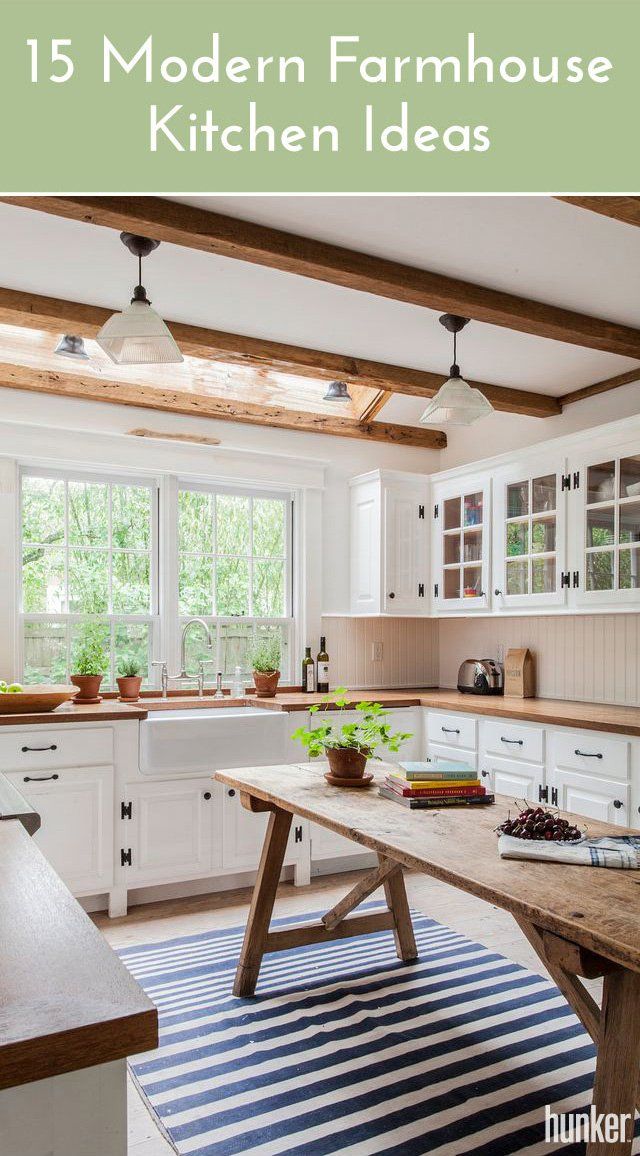 45 Modern Farmhouse Kitchen Ideas That Are Warm and Welcoming .