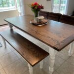 Farmhouse Kitchen Tables (Turned Legs) – Barn to Table Rusti