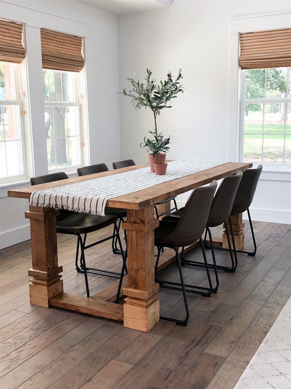 DIY Modern Farmhouse Dining Table | Kreg To