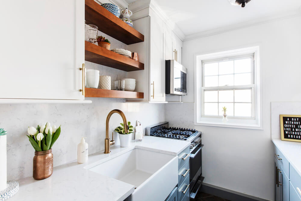 A Galley Kitchen Renovation With All of the Right Decisions | Sweet