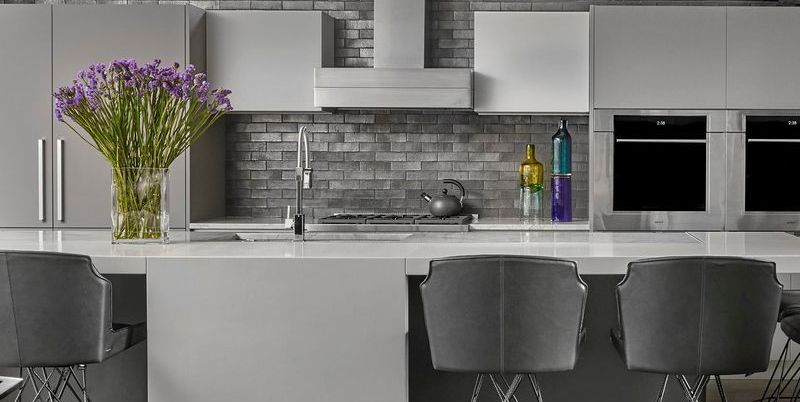 33 Sophisticated Gray Kitchen Ideas - Chic Gray Kitche