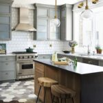 For the Love of Kitchens} Gray & White Kitchen - The Inspired Ro