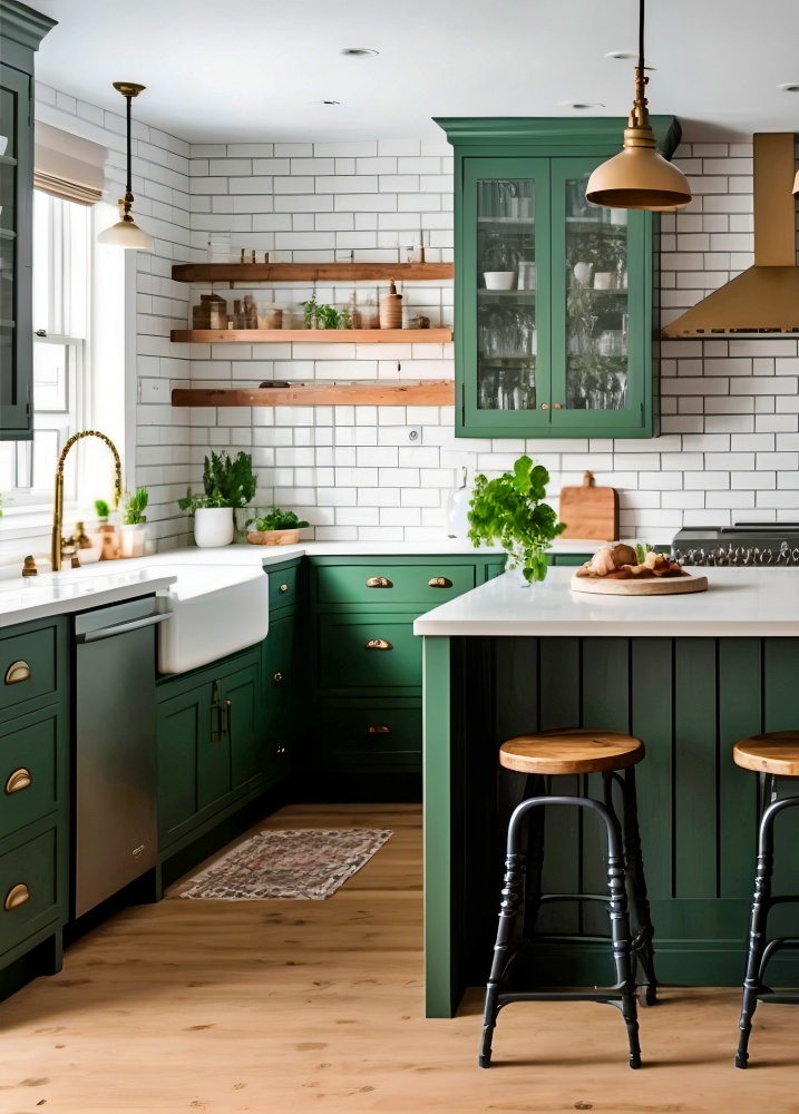 Home Tours, Purple Perennials, and Green Kitchens: Friday Finds .