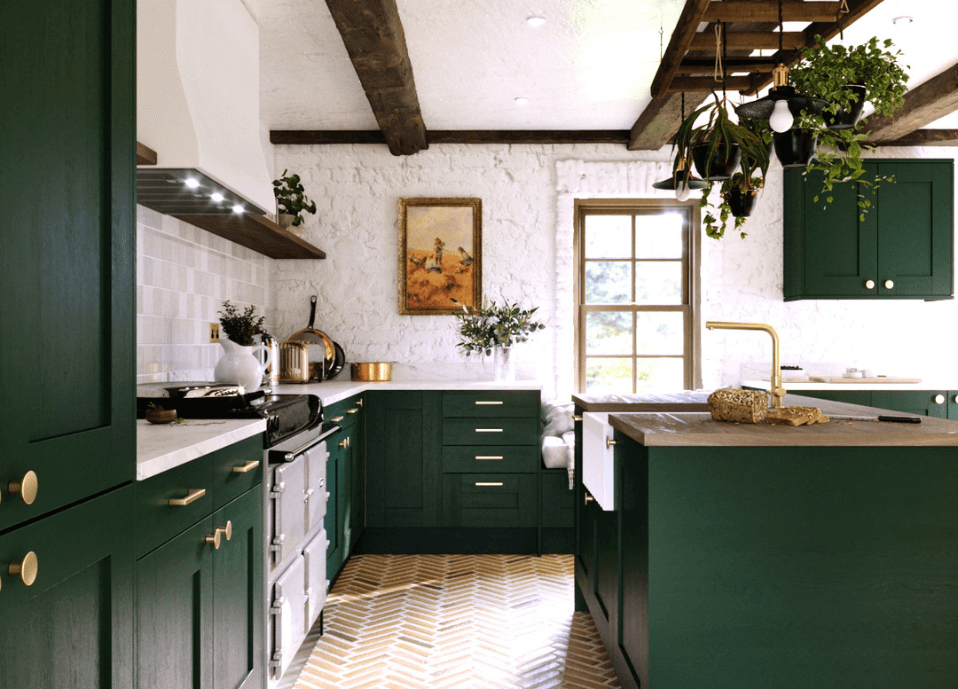 How To Introduce Green Into Your Kitchen - Smile Kitche