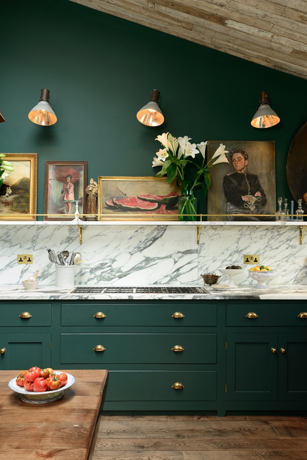 The Best Dark Green Kitchens Like Ever » Jessica Brigh