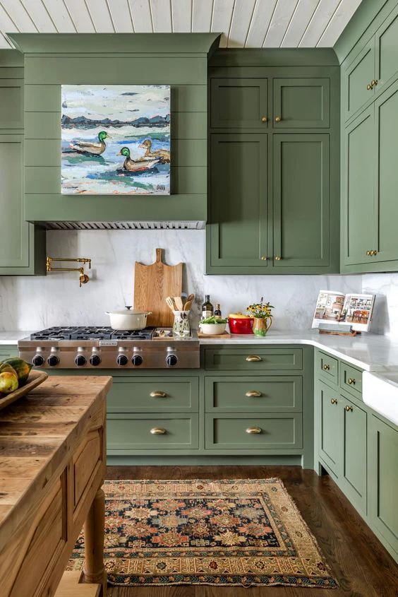 Green Kitchen Cabinets: A Detailed Exploration | OPPE