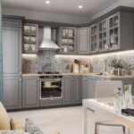25+ Grey Kitchen Ideas (Modern Accent Grey Kitchen Design .