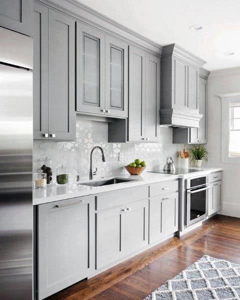 44 Best Grey Kitchen Ideas for Modern Homes in 2024 | Grey kitchen .