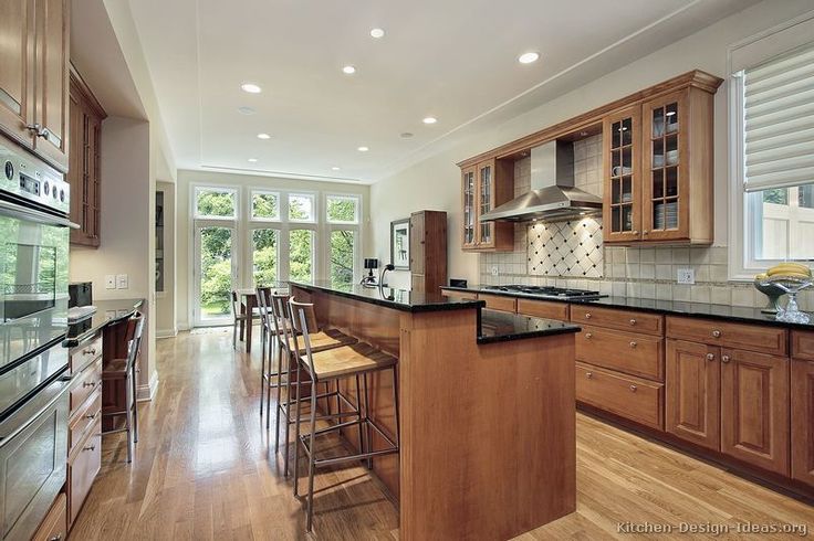 kitchen island with bar height seating | Elegant kitchen island .