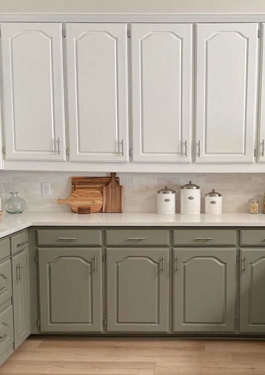 A CATHEDRAL-STYLE KITCHEN CABINET UPDATE - Kylie M Interio