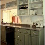 Stylish and Functional Open Upper Kitchen Cabine