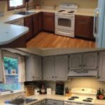 Kitchen Cabinets - Chalk Paint Makeover | Kitchen renovation .