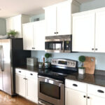 Painted Kitchen Cabinet Makeover Tips - Perfecting Plac