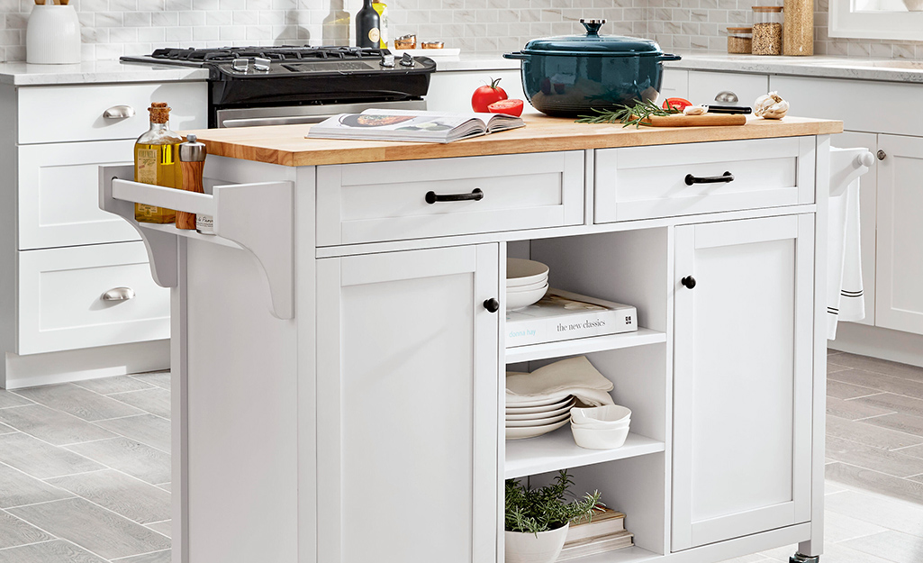 How to Use a Kitchen Cart - The Home Dep