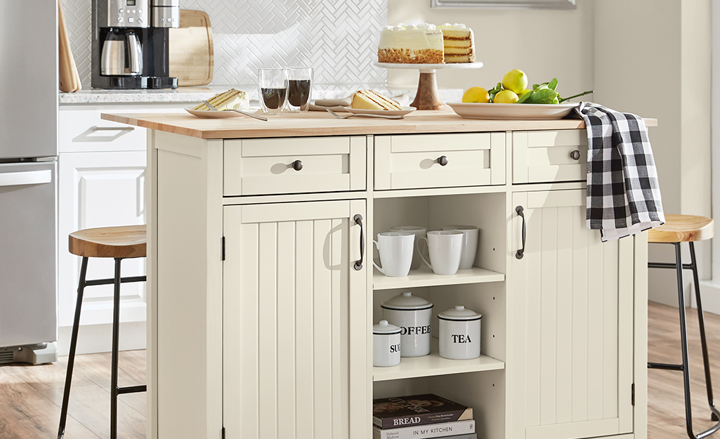 How to Use a Kitchen Cart - The Home Dep