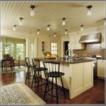Kitchen lighting design, Vaulted ceiling lighting, Kitchen ceili