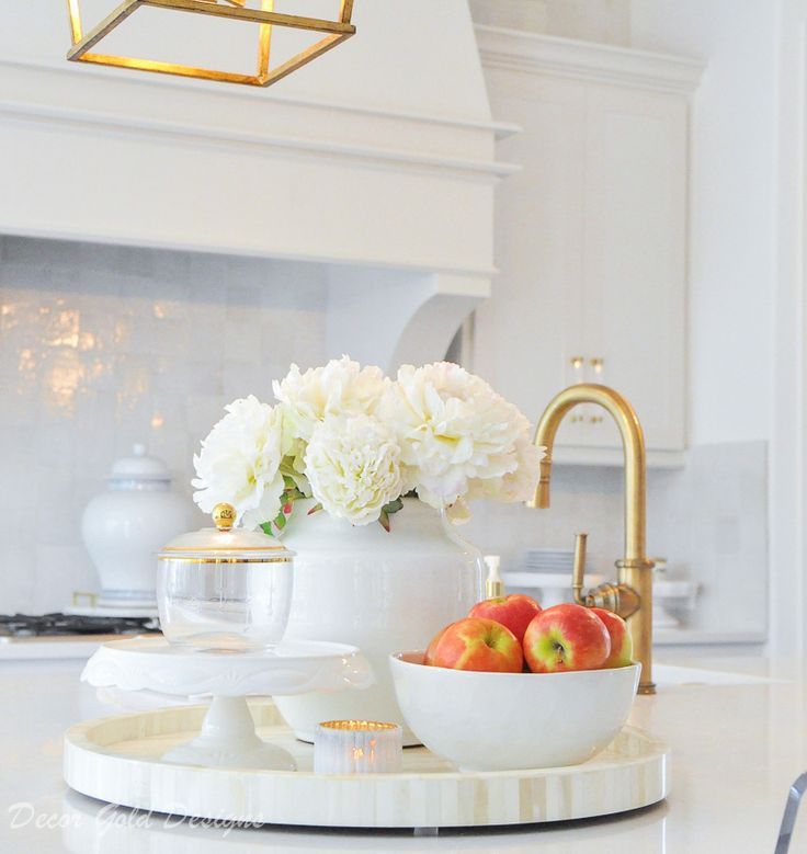 Ideas for Kitchen Counter Styling - Decor Gold Designs | Kitchen .