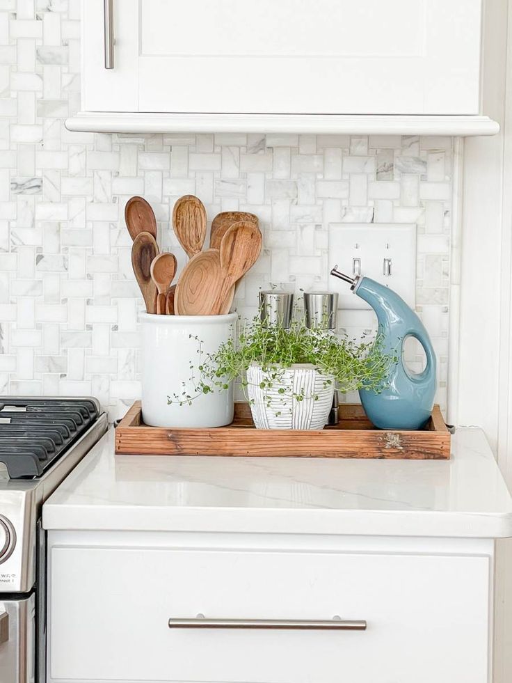 16 No-Fail Ideas For Decorating Kitchen Countertops | Kitchen .