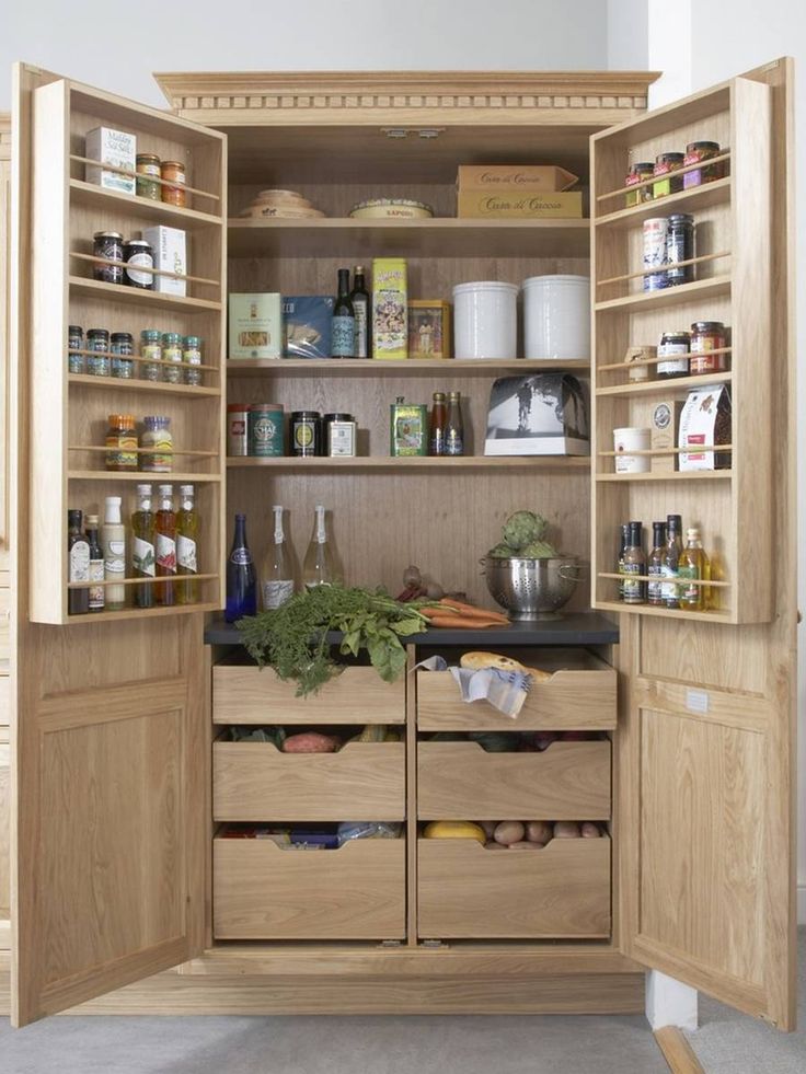 24 Beautiful And Functional Free Standing Kitchen Larder Units .