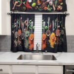 Amazon.com: UpNUpCo Artistic Spicy Kitchen Curtains Unique Spicy .