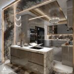 𝐊𝐈𝐓𝐂𝐇𝐄𝐍 𝐃𝐄𝐒𝐈𝐆𝐍 on Behance | Luxury kitchen design .