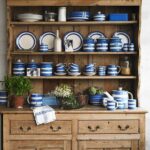 Blue, Dresser | Cornishware kitchen, Cornishware, Kitchen dress