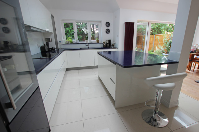 Open plan kitchen extensions - Modern - Kitchen - London - by LWK .