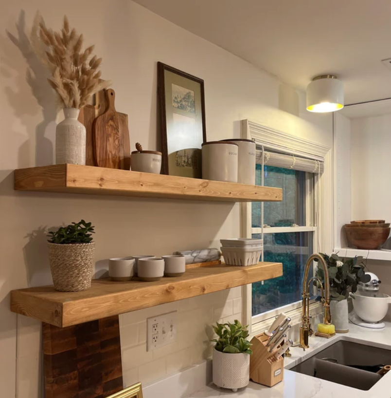 Kitchen Ideas - Floating Shelves — Hurd & Hon