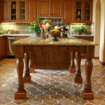 Concrete Tile Kitchen Flooring - Westside Tile and Sto