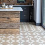 Dovetail Ochre – Floor Tiles by Neisha Crosland for Harvey Mar