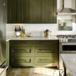 My Brand New Olive Green Kitchen Cabinets | Olive green kitchen .
