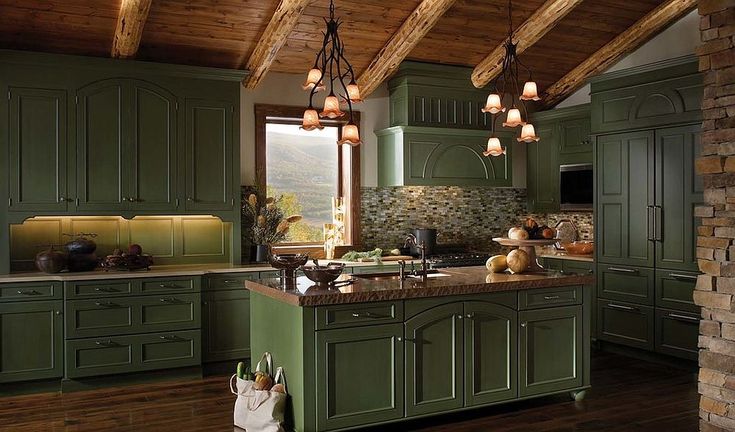 Dark Green Kitchens: 20 Gorgeous Ideas for those who Love an .