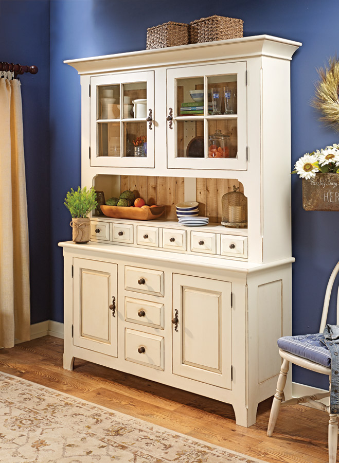 Classic Country Hutch | Woodworking Project | Woodsmith Pla