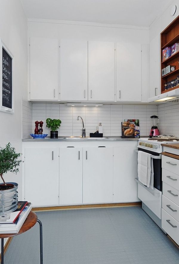 27 Space-Saving Design Ideas For Small Kitchens | Small space .