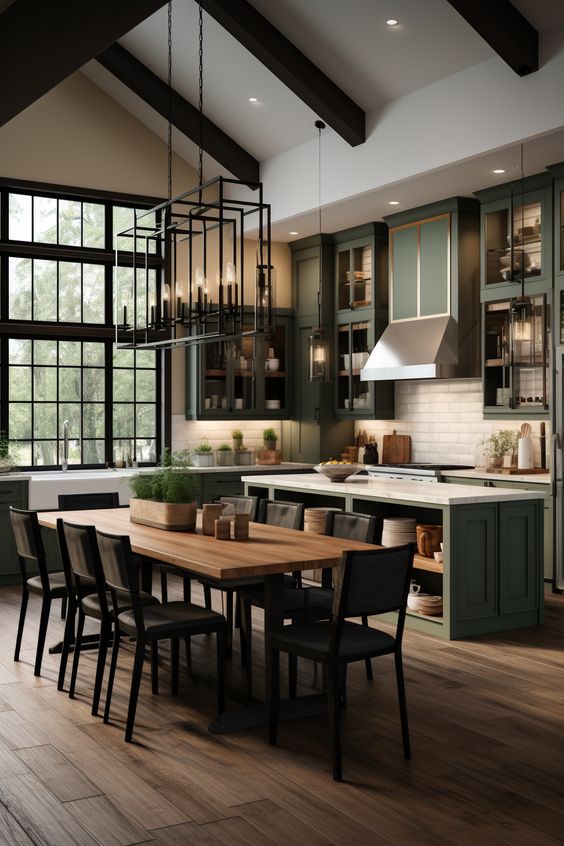 15 Inspiring Modern Farmhouse Kitchen Ide