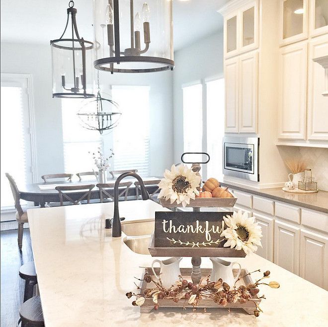 Beautiful Homes of Instagram | Kitchen island decor, Kitchen .