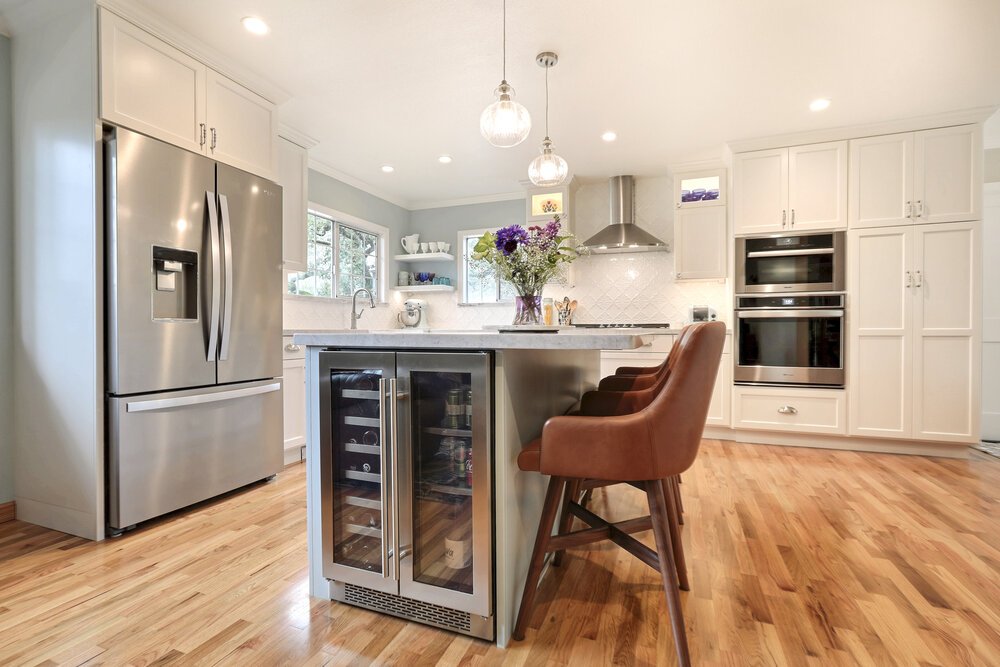 The Ideal Kitchen Island Overhang for Seating | E.L. Designs .