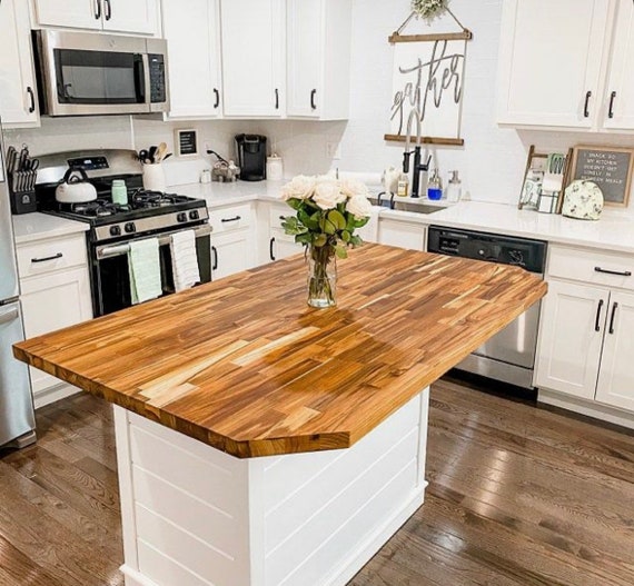 Kitchen Island, Butcher Block Kitchen Island With Seating donna - Et