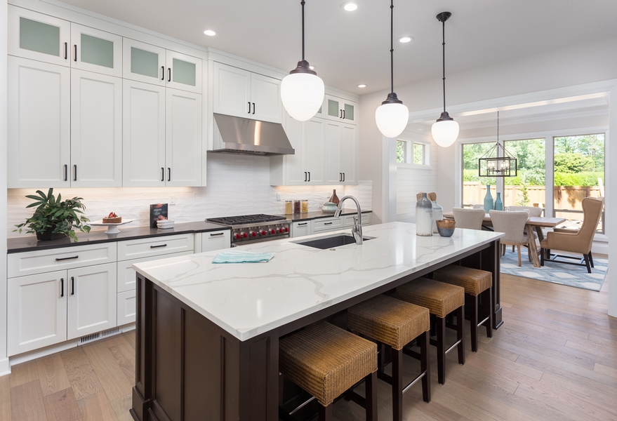 Can Your New Kitchen Accommodate an Island? - JM Kitchen & Bath Desi