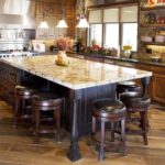 21 Fantastic Kitchen Islands With Seating | Rustic kitchen .