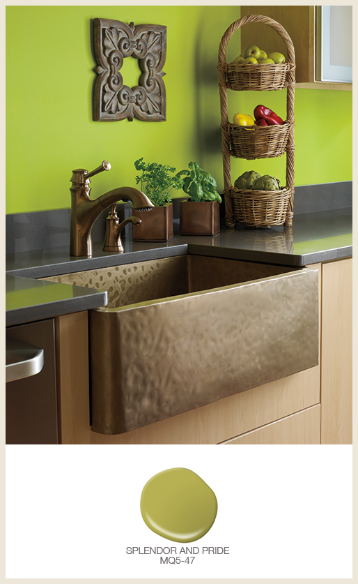 Easy Kitchen Color Ideas | Colorfully, BEHR Bl