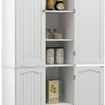 Amazon.com: Yusong 72'' Tall Kitchen Pantry Cabinet, Freestanding .