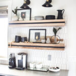 Winter Kitchen Shelf Styling - Taryn Whiteaker Desig