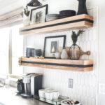 Winter Kitchen Shelf Styling - Taryn Whiteaker Desig